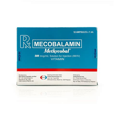 METHYCOBAL Solution for injection Overview .